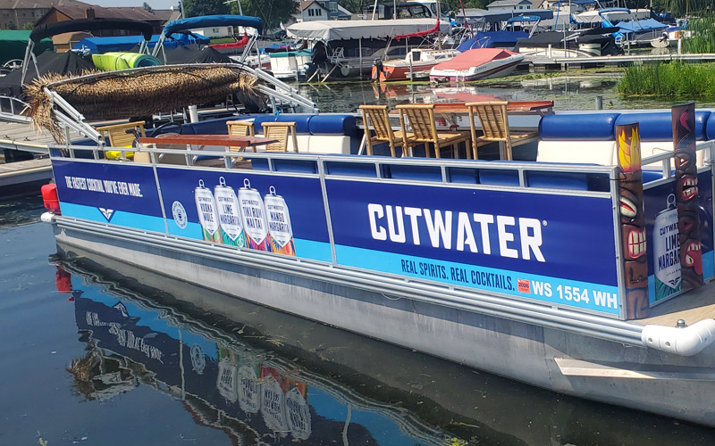 Badger Pontoon boat rental service company in Madison WI Badger