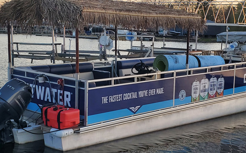 Badger Pontoon boat rental service company in Madison WI Badger